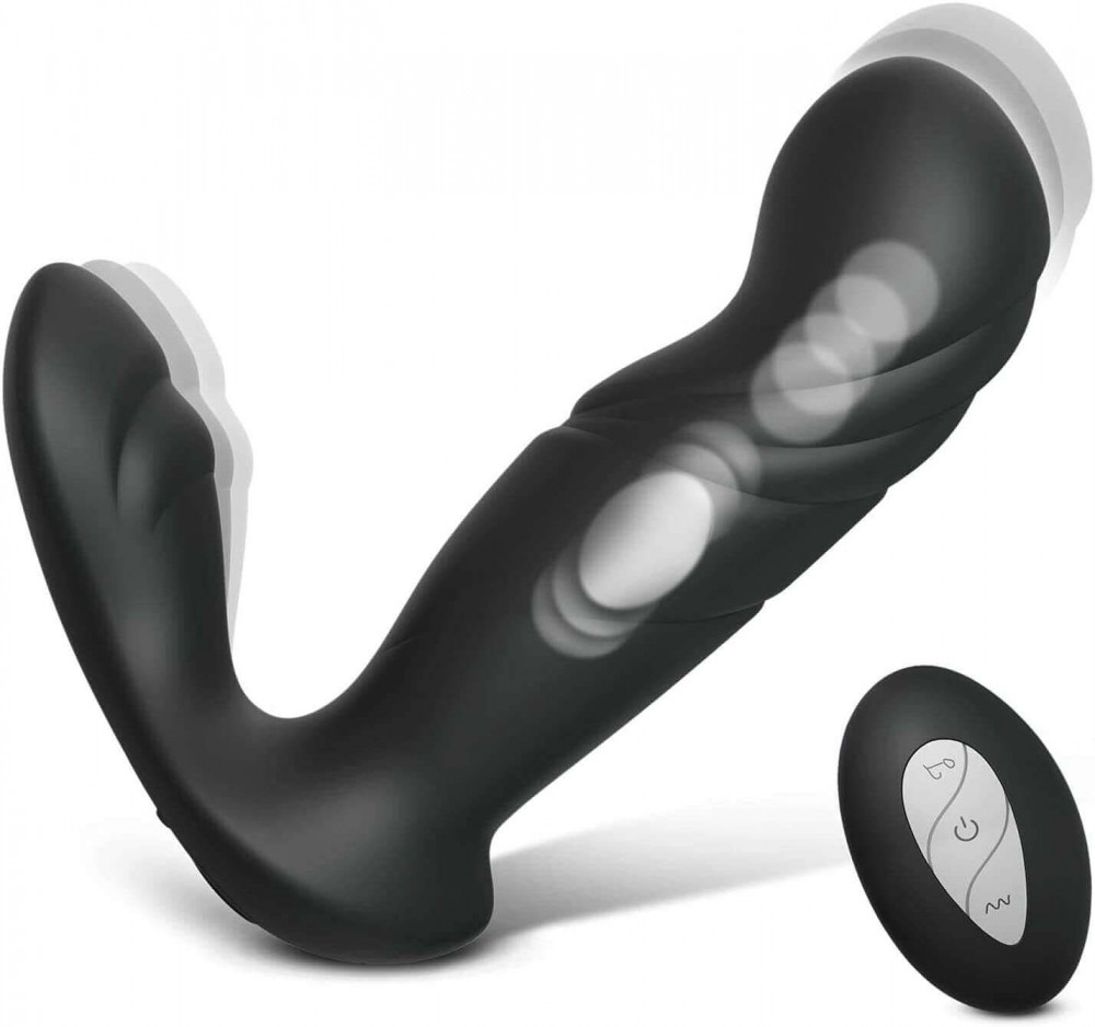 Tracy's Dog Thrusting Wearable Vibrator - black