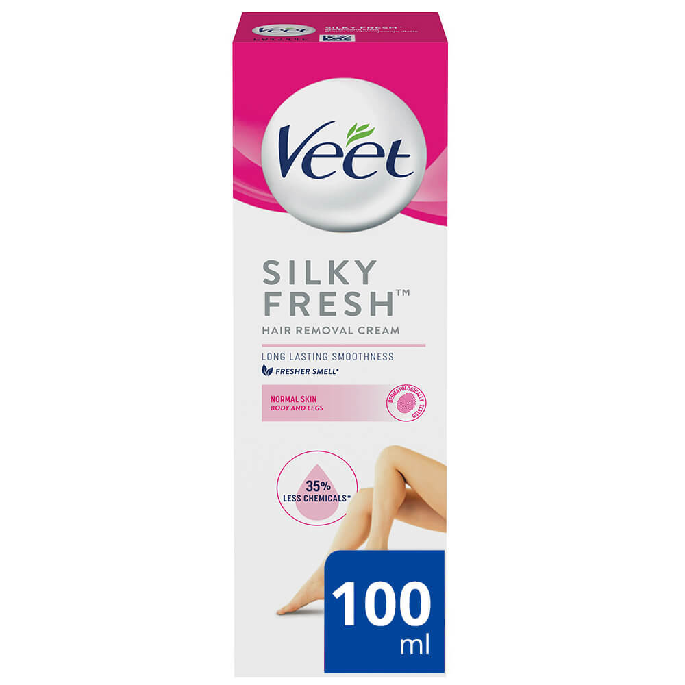 Veet Silk & Fresh - Depilatory Cream - Lotus Milk Jasmine (100ml)