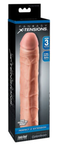 X-TENSION Perfect 3 - lifelike penis cloak (22.8cm) - natural