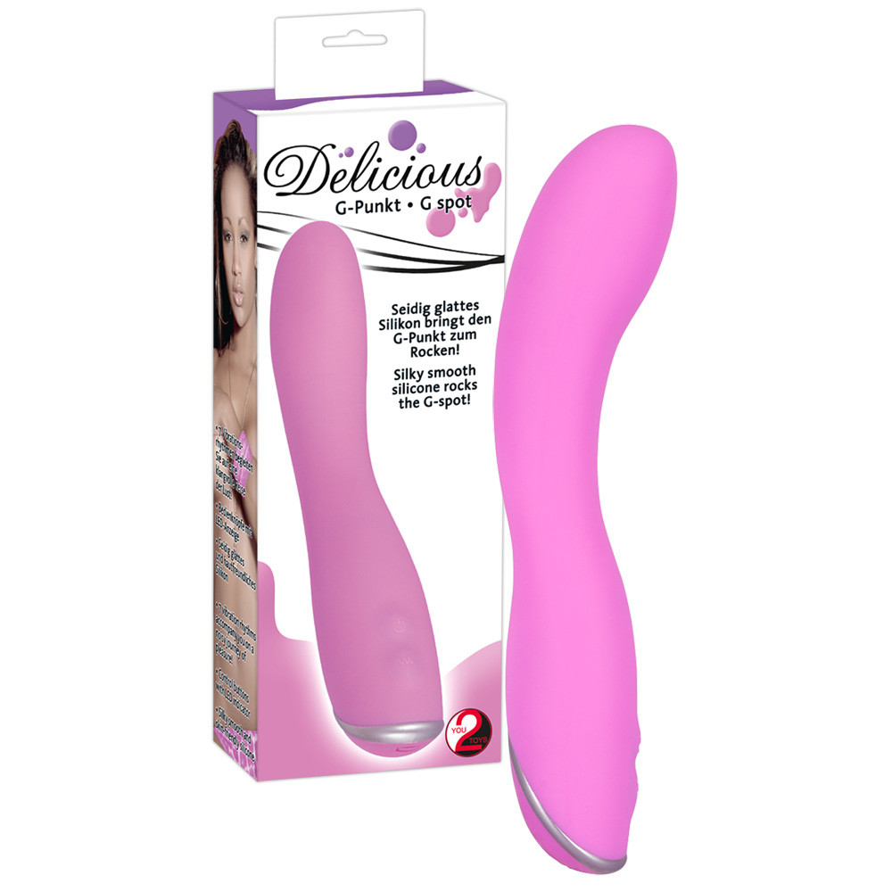 YOU2TOYS Delicious G Spot - vibrátor na bod G (20 cm)