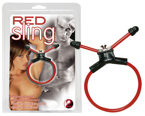 YOU2TOYS Red Sling - kroužek na penis