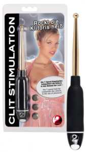 You2Toys Clit stimulation - vibrační tyč na stimulaci klitorisu - černý