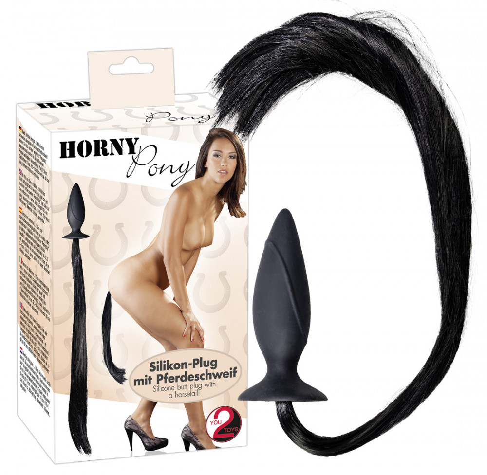 You2Toys Horny Pony - análny kolík s konským chvostom