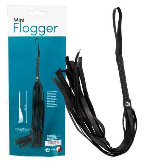 You2Toys Mini - small leatherette whip (black)