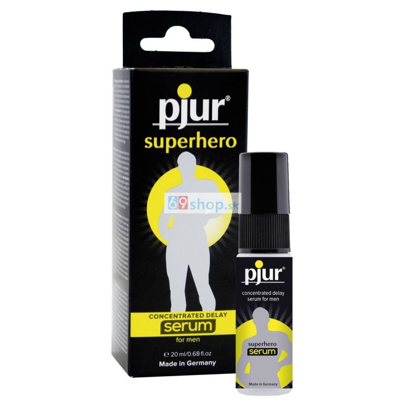 pjur Superhero - sérum na oddálení ejakulace (20 ml)